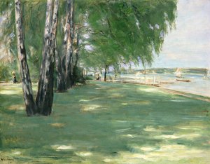 Konstnärens trädgård i Wannsee, 1918